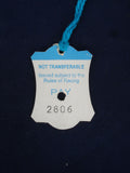 2 - Horse racing - Card Badge - Newbury - Members - 16th September 1995