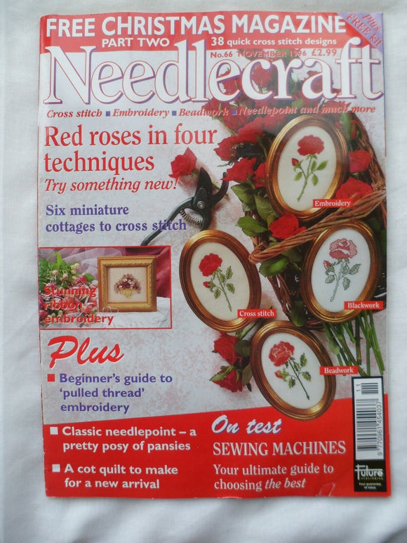 Needlecraft # 66 - November 1996 - Roses in four techniques