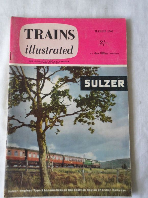 Trains illustrated - March 1961