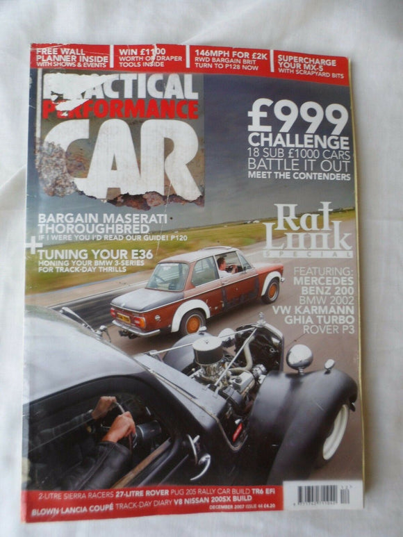 Practical Performance cars - December 2007- E36 tuning