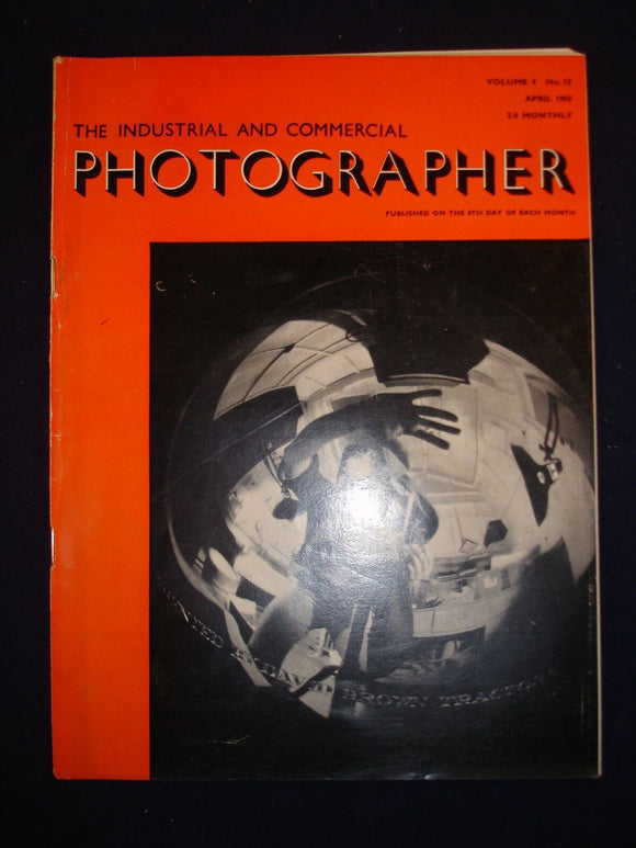 Vintage Industrial and Commercial photographer April 1965