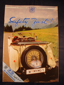 Safety Fast -  MG - Volume 38 Number four - April 1994