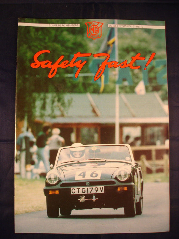 Safety Fast -  MG - Volume 37  Number 10 - October 1993