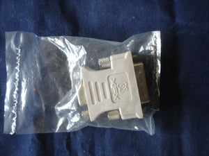 XFX DVI-I 24+5 pin male to SVGA VGA female 15 pin converter