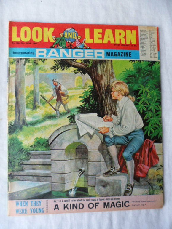 Look and Learn Comic - Birthday gift? - issue 388 - 21 June 1969