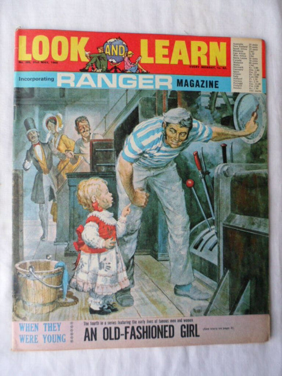 Look and Learn Comic - Birthday gift? - issue 385 - 31 May 1969