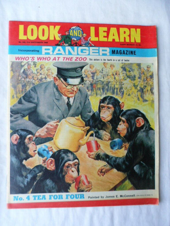 Look and Learn Comic - Birthday gift? - issue 349 - 21 September 1968