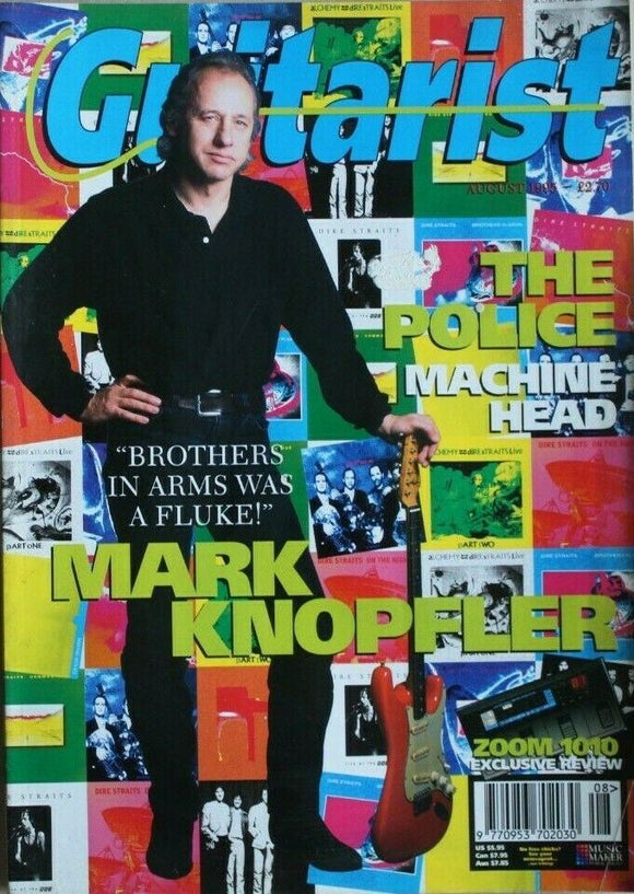 Guitarist magazine - August 1995 - Mark Knopfler