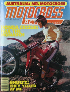 Vintage - Motocross Action Magazine - March 1979 - Birthday gift?