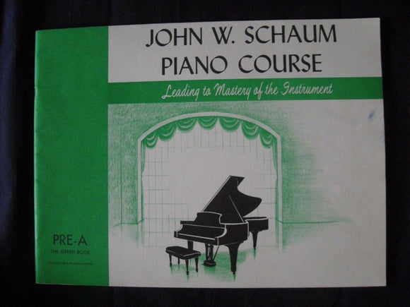 John W. Schaum - Piano Course -  Vintage Sheet Music -