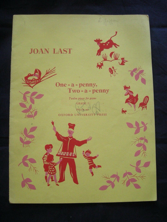 One a penny, two a Penny - Joan Last - Vintage Sheet Music