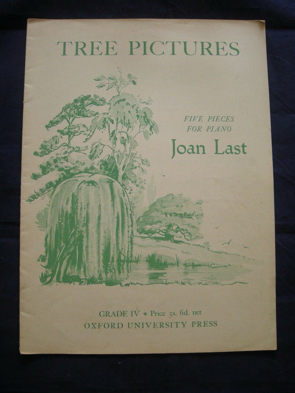 Tree Pictures  - Joan Last - Vintage Sheet Music -