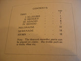 Mozart selected movements for Recorder trio - arranged by Walter Bergman