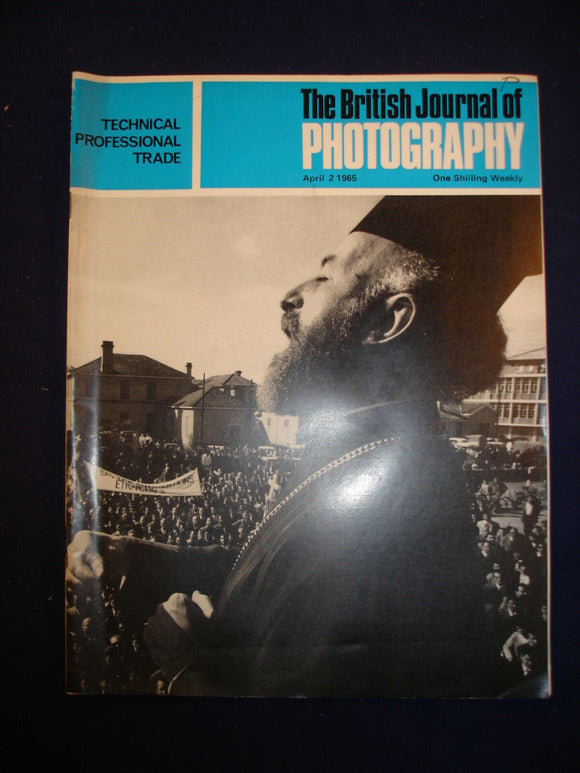 Vintage British Journal of Photography - April 2 1965