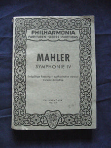 Mahler - Symphonie IV - Philharmonia 214