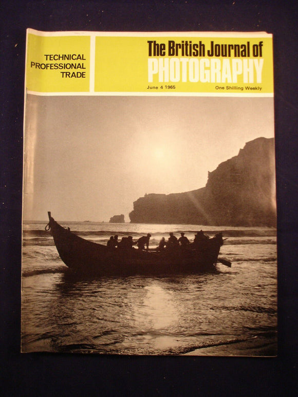Vintage British Journal of Photography - June 4 1965