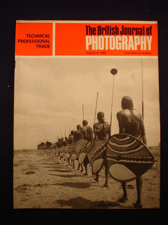 Vintage British Journal of Photography - August 6 1965