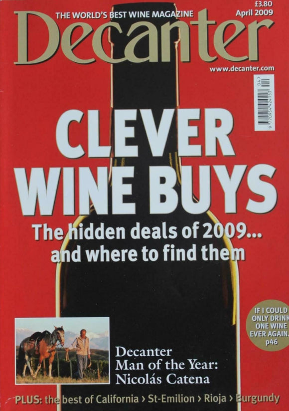 Decanter Magazine - April 2009 - Clever wine buys