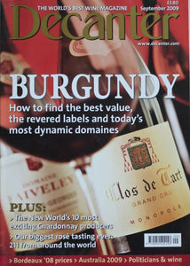 Decanter Magazine - September 2009 - Burgundy