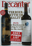 Decanter Magazine - July 2007 - Terroir - Myth or reality