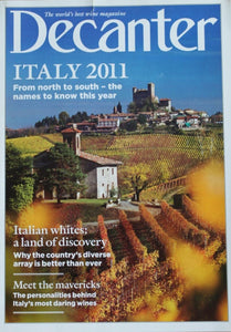 Decanter Magazine supplement - Italy 2011