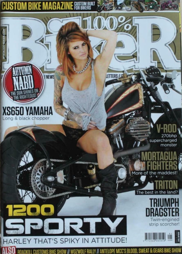 100% Biker - Issue 166 - 1200 sport - XS650 - Triton