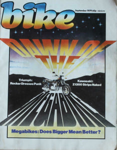 Bike Magazine - September 1979 - Dawn of the megabike
