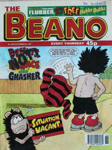 Beano British Comic - # 2929 - 5 September 1998
