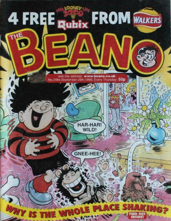 Beano British Comic - # 2984 - 25 September 1999