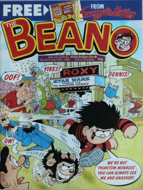 Beano British Comic - # 2975 - 24 July 1999