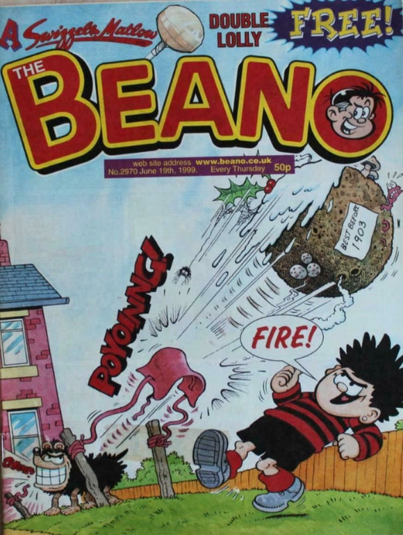 Beano British Comic - # 2970 - 19 June 1999
