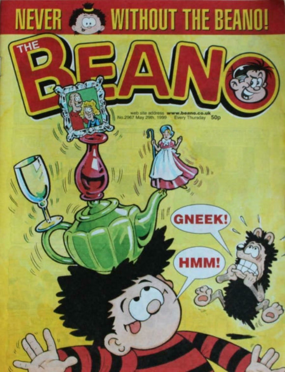 Beano British Comic - # 2967 - 29 May 1999