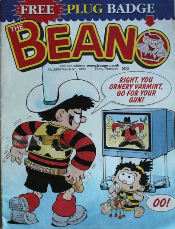 Beano British Comic - # 2955 - 6 March 1999