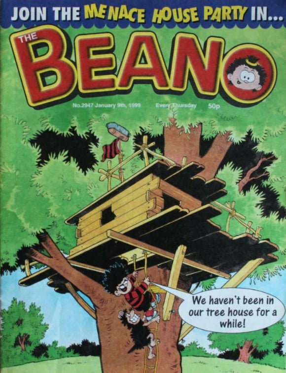 Beano British Comic - # 2947 - 9 January 1999