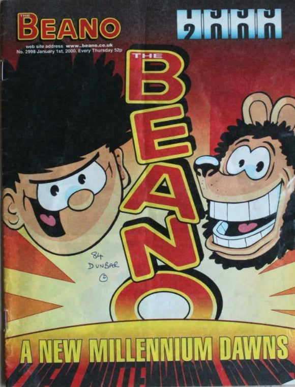 Beano British Comic - # 2998 - 1 January 2000 - Millenium issue