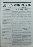 JAGUAR DRIVER Magazine - August 1994