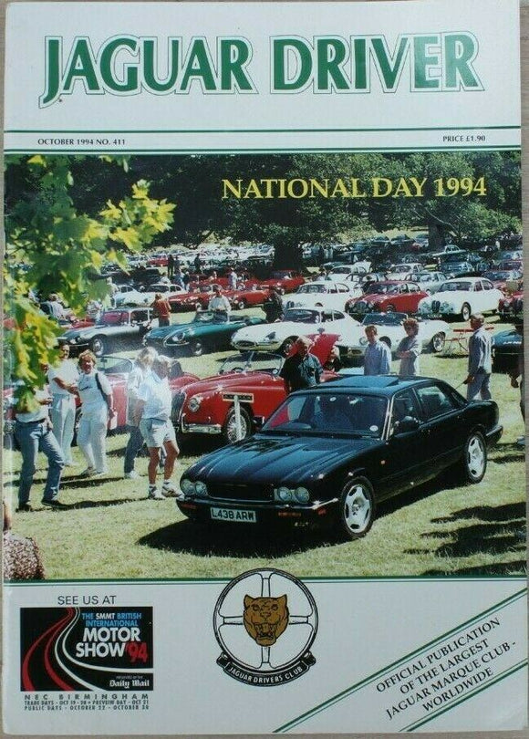JAGUAR DRIVER Magazine - October 1994