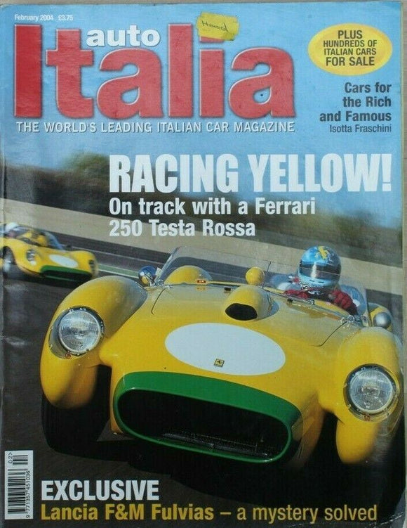 Auto Italia Magazine - February 2004 - Ferrari 250 Testa Rossa