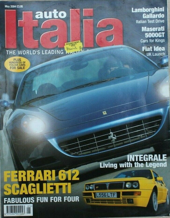 Auto Italia Magazine - May 2004 - Ferrari 612 - Integrale