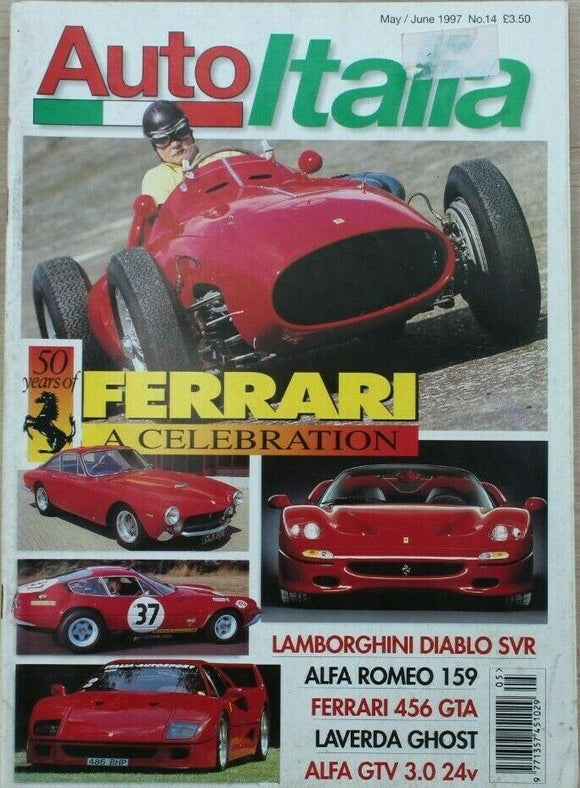 Auto Italia Magazine - May / June 1997 - Ferrari Celebration