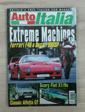 Auto Italia Magazine - January 2000 - Ferrari F40 - Ducati 996SP - X1/9