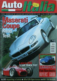 Auto Italia Magazine - July 2002 - Fiat Barchetta - Maserati Coupe