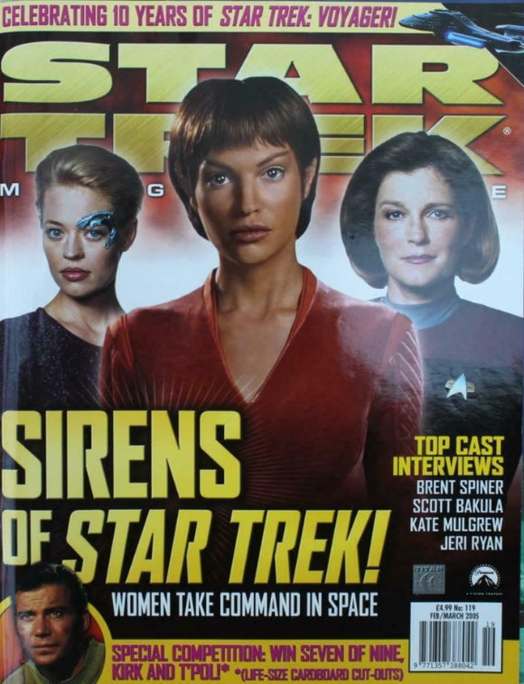 Star Trek magazine - Feb/March 2005 - Sirens of Star Trek