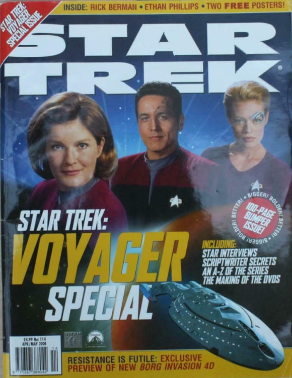 Star Trek magazine - April/May 2004 - Voyager Special