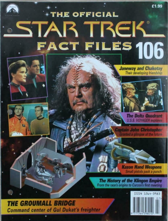 The Official Star Trek fact files - issue 106