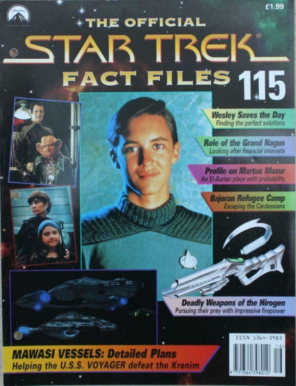 The Official Star Trek fact files - issue 115