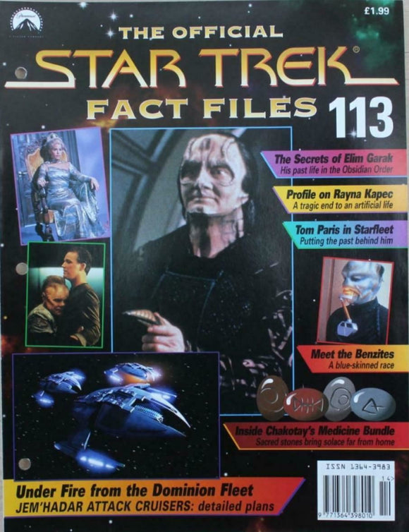 The Official Star Trek fact files - issue 113