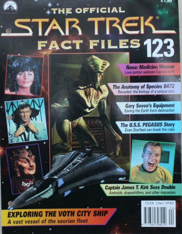 The Official Star Trek fact files - issue  123