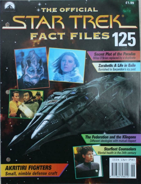 The Official Star Trek fact files - issue 125
