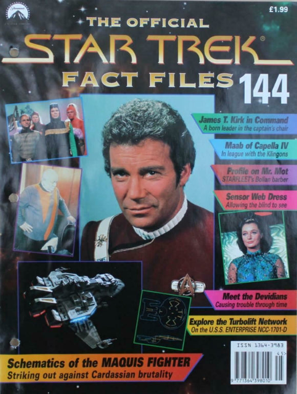 The Official Star Trek fact files - issue 144